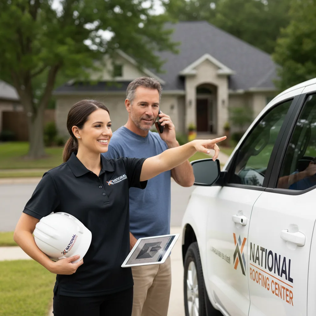 National Roofing Center customer support in Solomon